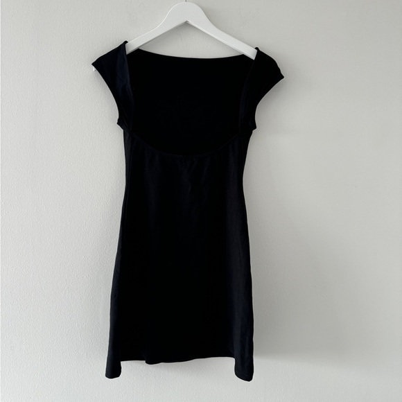 REFORMATION Chaine Black Mini Dress S - Picture 6 of 6